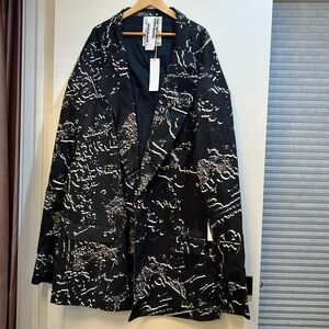 Maison Blanche All-Gender Oversized Classic Tailored Jacket, NWT size 4